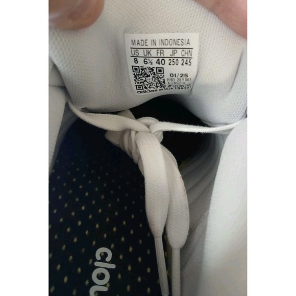 NEW Size 8 Adidas Grand Court Footwear White Black Size 8 Women's Sneakers #1274 - Picture 10 of 11